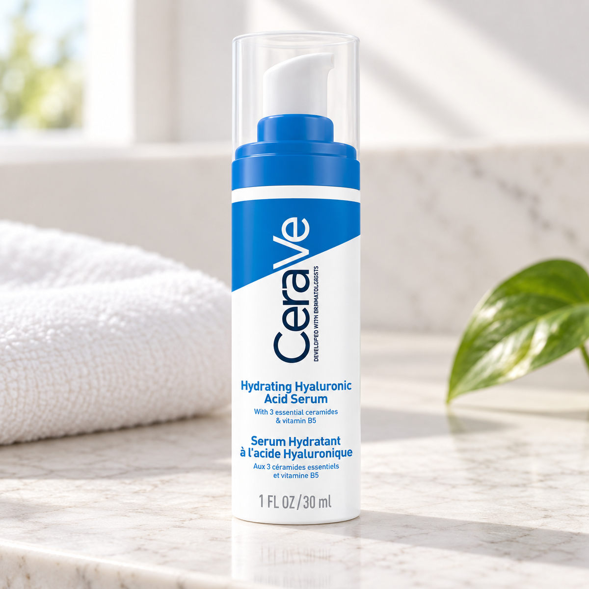 CeraVe Hydrating Hyaluronic Acid Face Serum with Ceramides & Vitamin B5 30ml