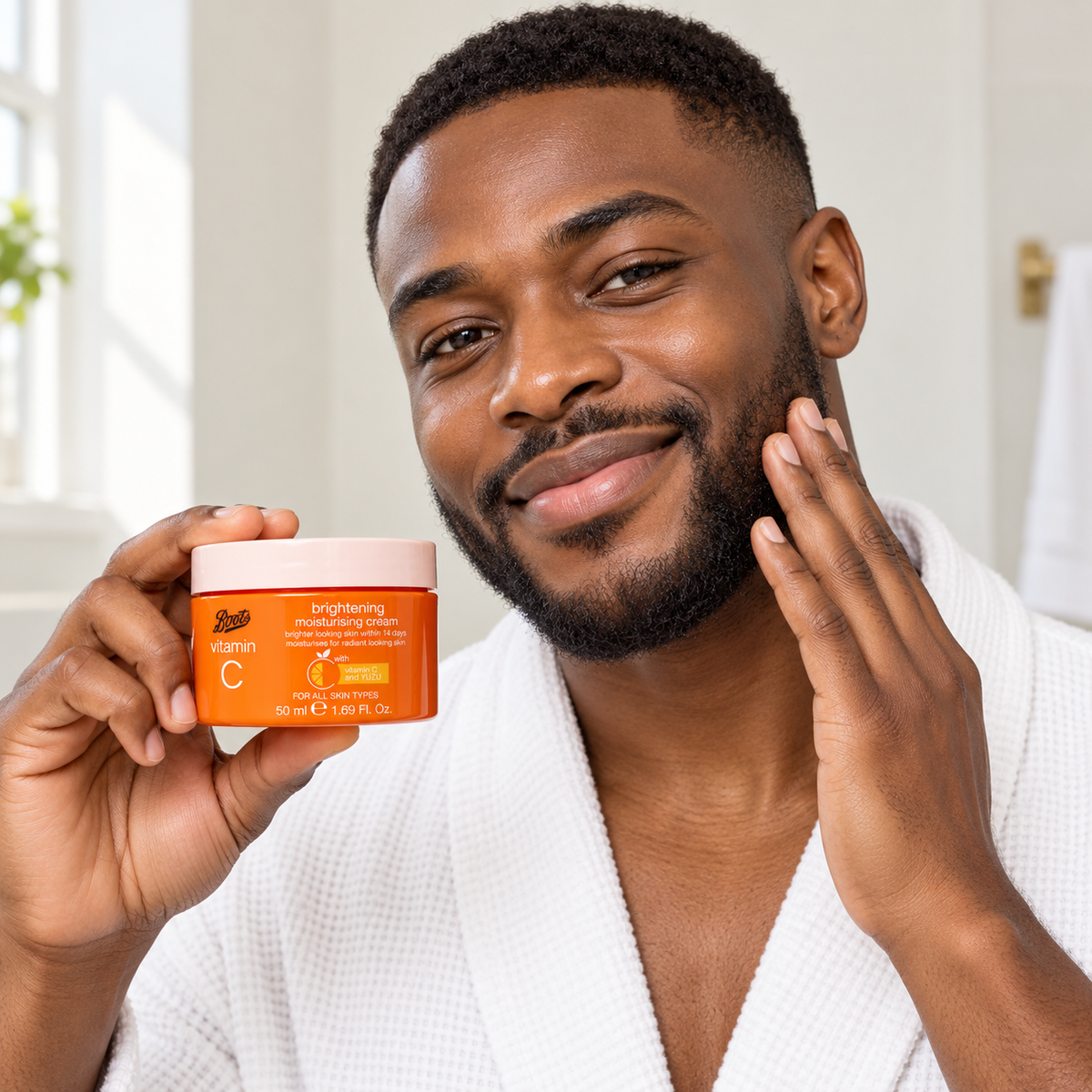 Boots Vitamin C Brightening Moisturising Face Cream with Yuzu Extract 50ml