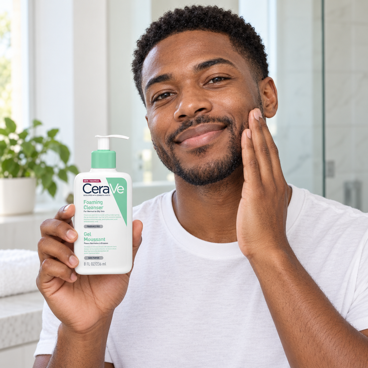 CeraVe Foaming Facial Cleanser for Normal-to-Oily Skin 236ml