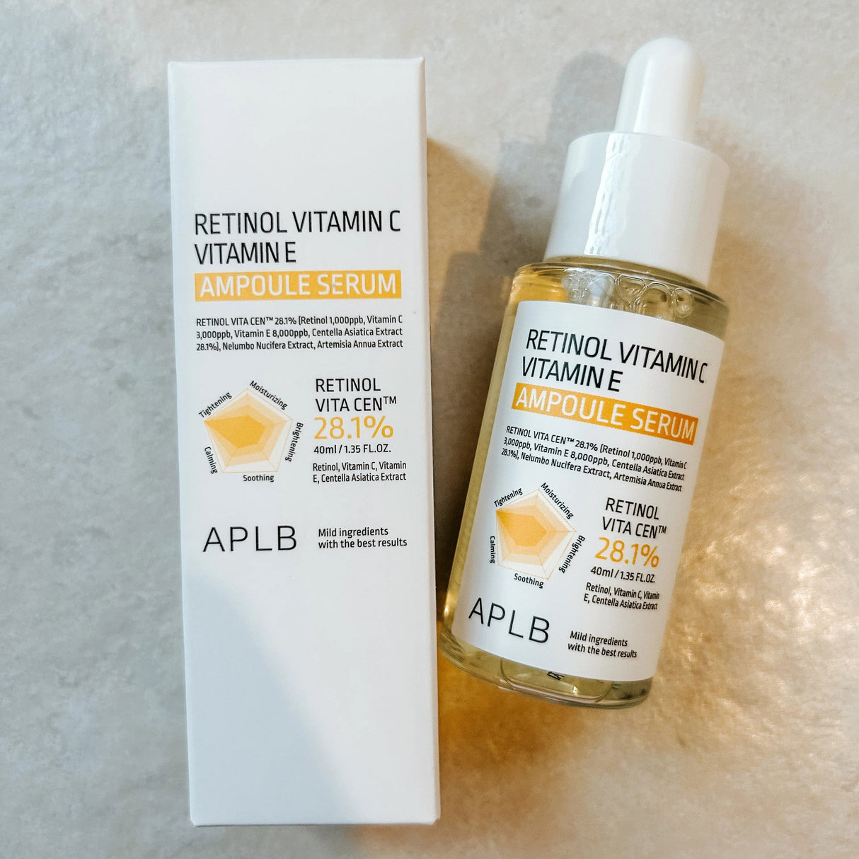 Look Alyfe APLB Retinol Vitamin C Vitamin E Ampoule Serum - 40ml