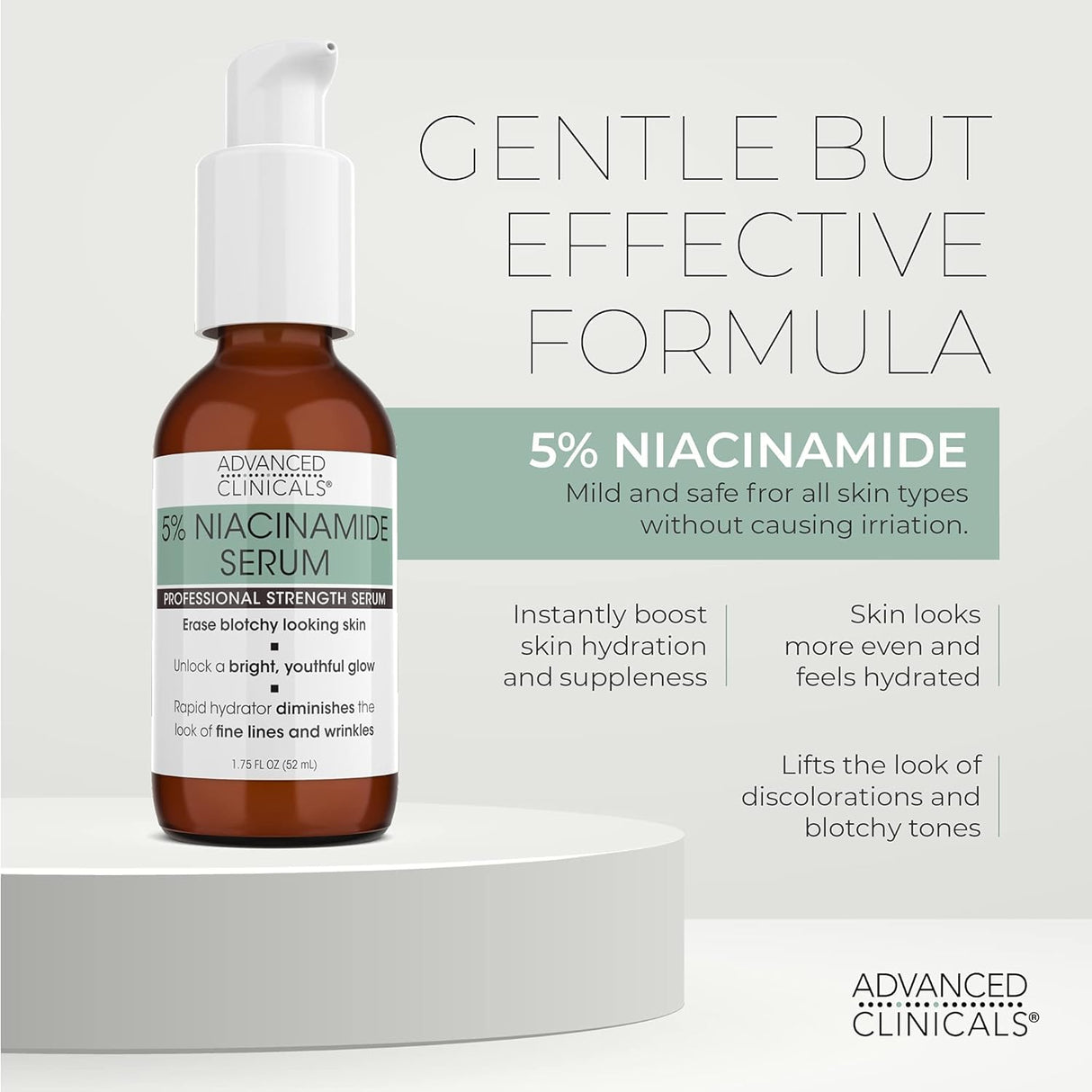 Look Alyfe Advanced Clinicals 5% Niacinamide Refining Face Serum - 52ml
