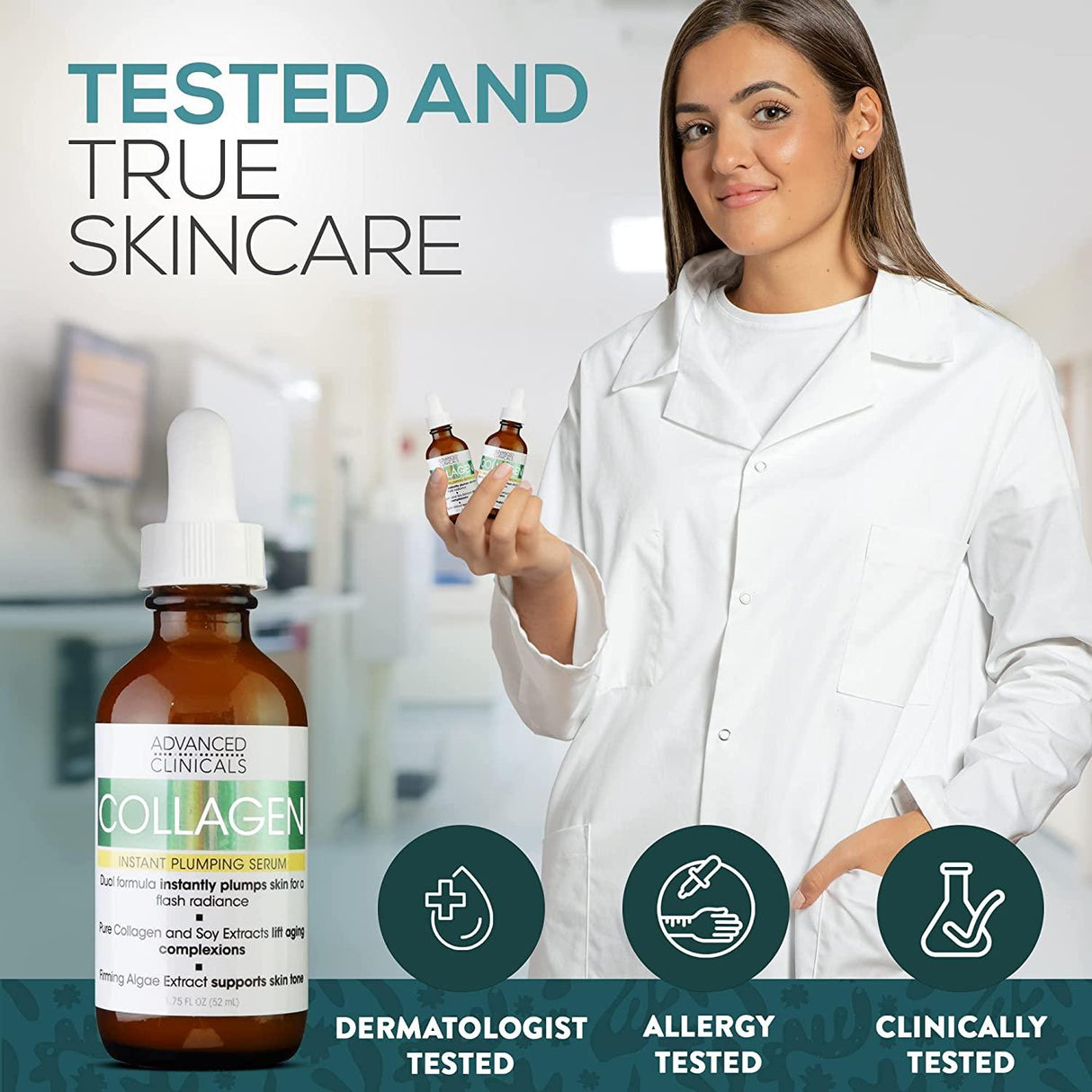 Look Alyfe Advanced Clinicals Collagen Lifting Face Serum - 52ml