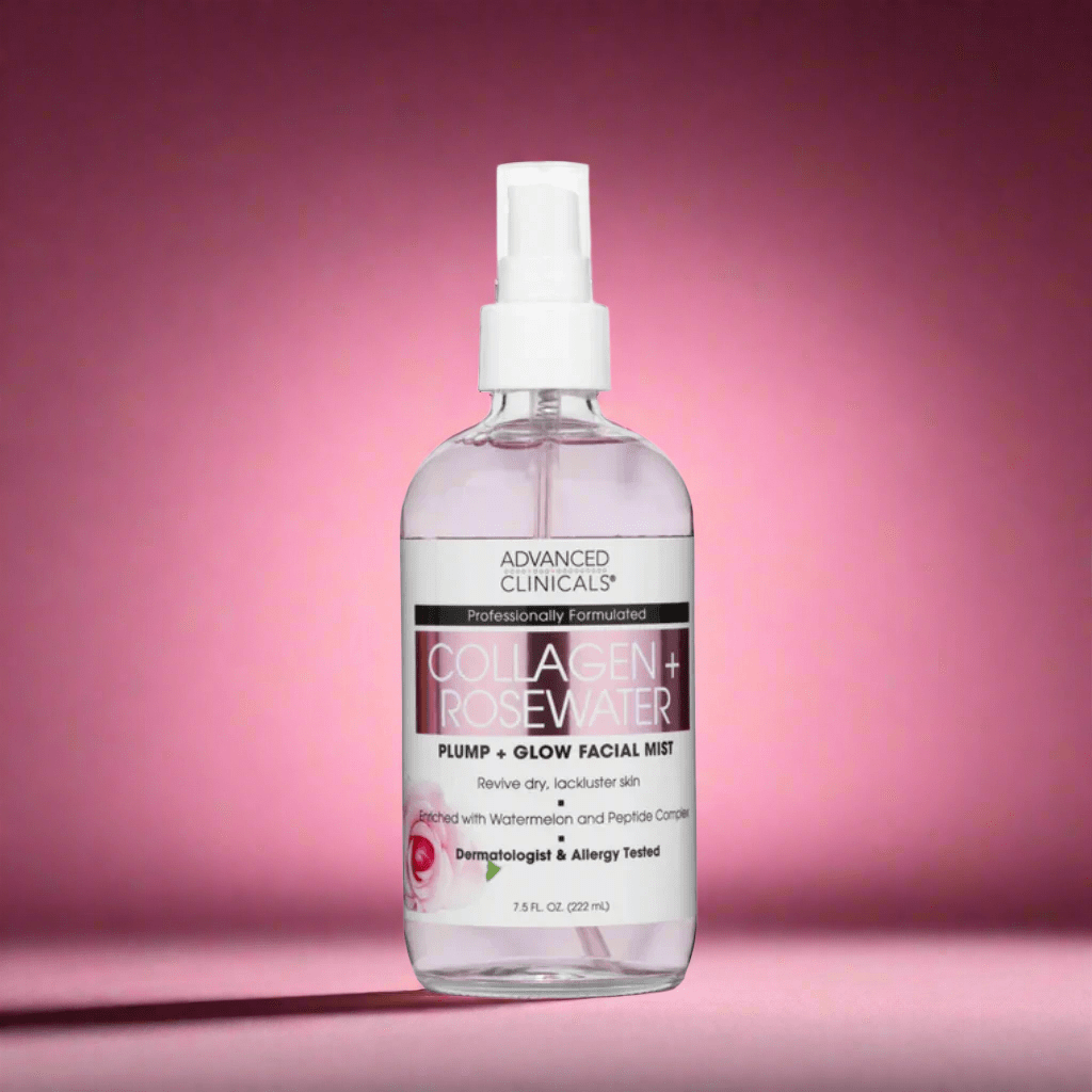 Look Alyfe Advanced Clinicals Collagen + Rosewater Plump + Glow Face Mist - 222ml