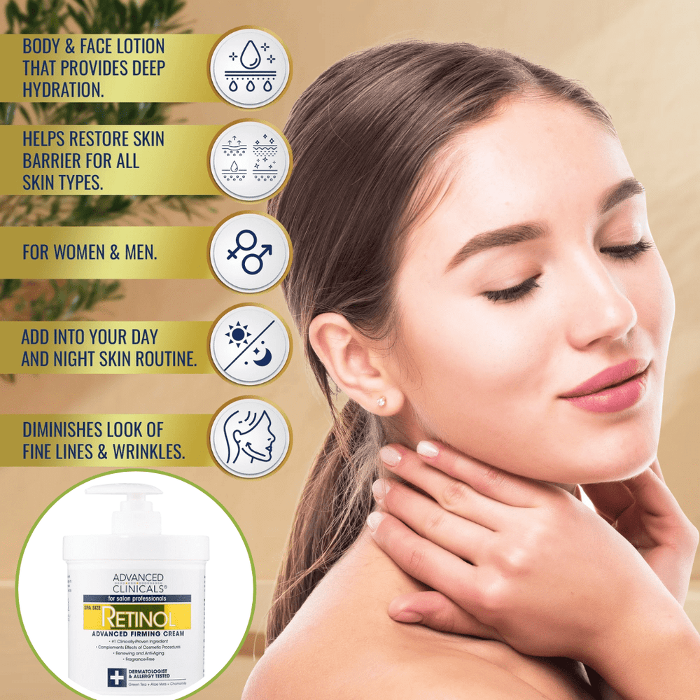 Look Alyfe Advanced Clinicals Retinol Advanced Firming Cream - 454g