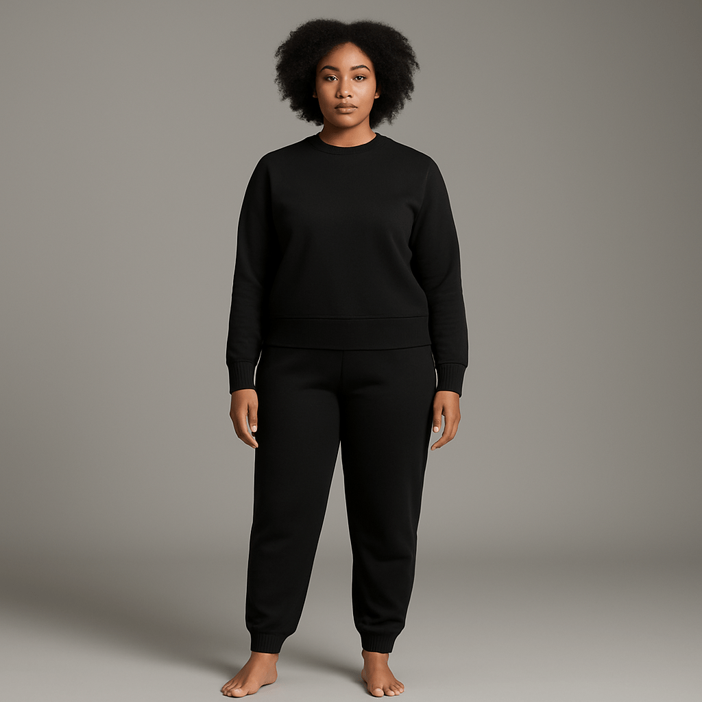 Look Alyfe AeroLite Fleece-Lined Relaxed Fit Sweatshirt & Jogger Set