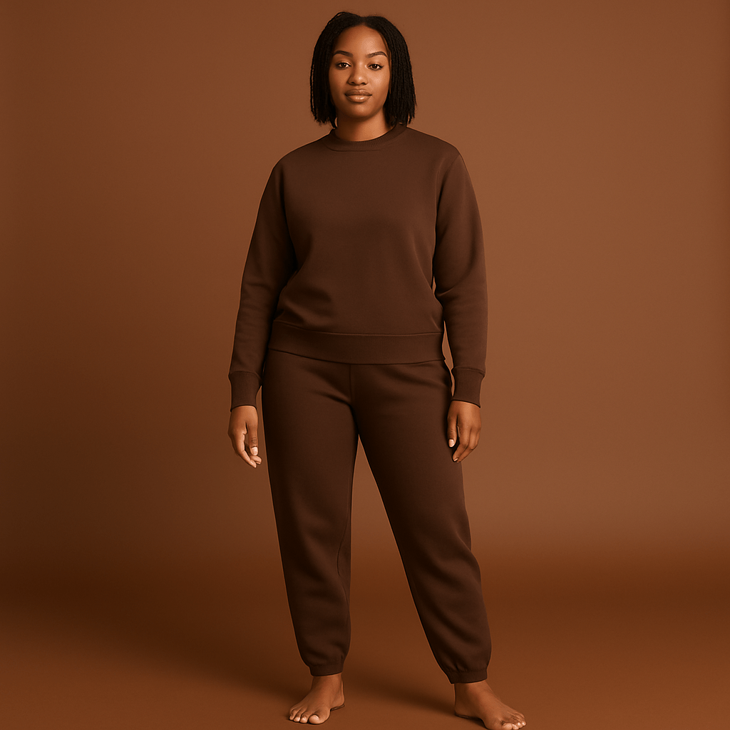 Look Alyfe AeroLite Fleece-Lined Relaxed Fit Sweatshirt & Jogger Set