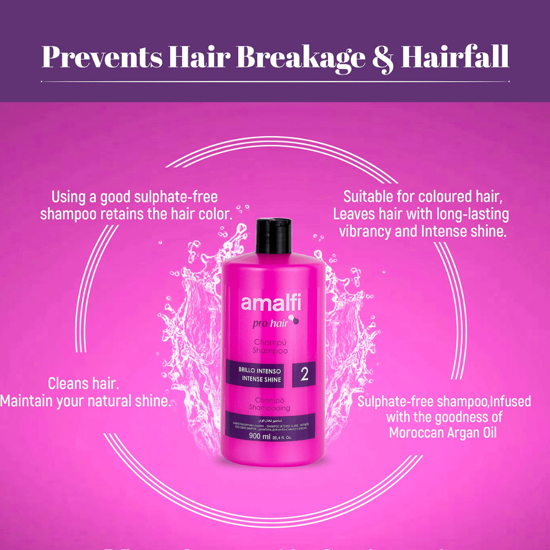 Look Alyfe Amalfi Pro Intense Shine Shampoo - 900ml