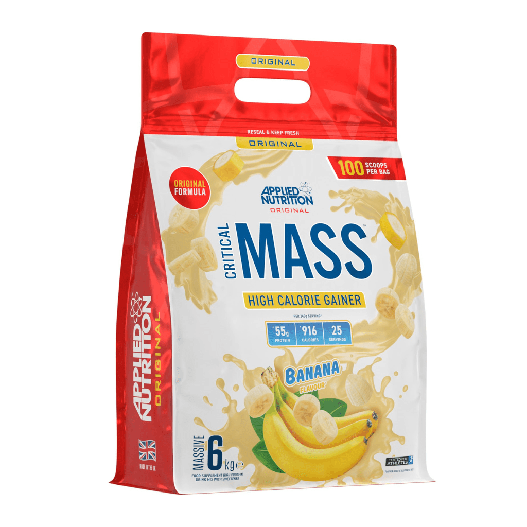 Look Alyfe Applied Nutrition Critical Mass Original 6kg High Calorie Gainer