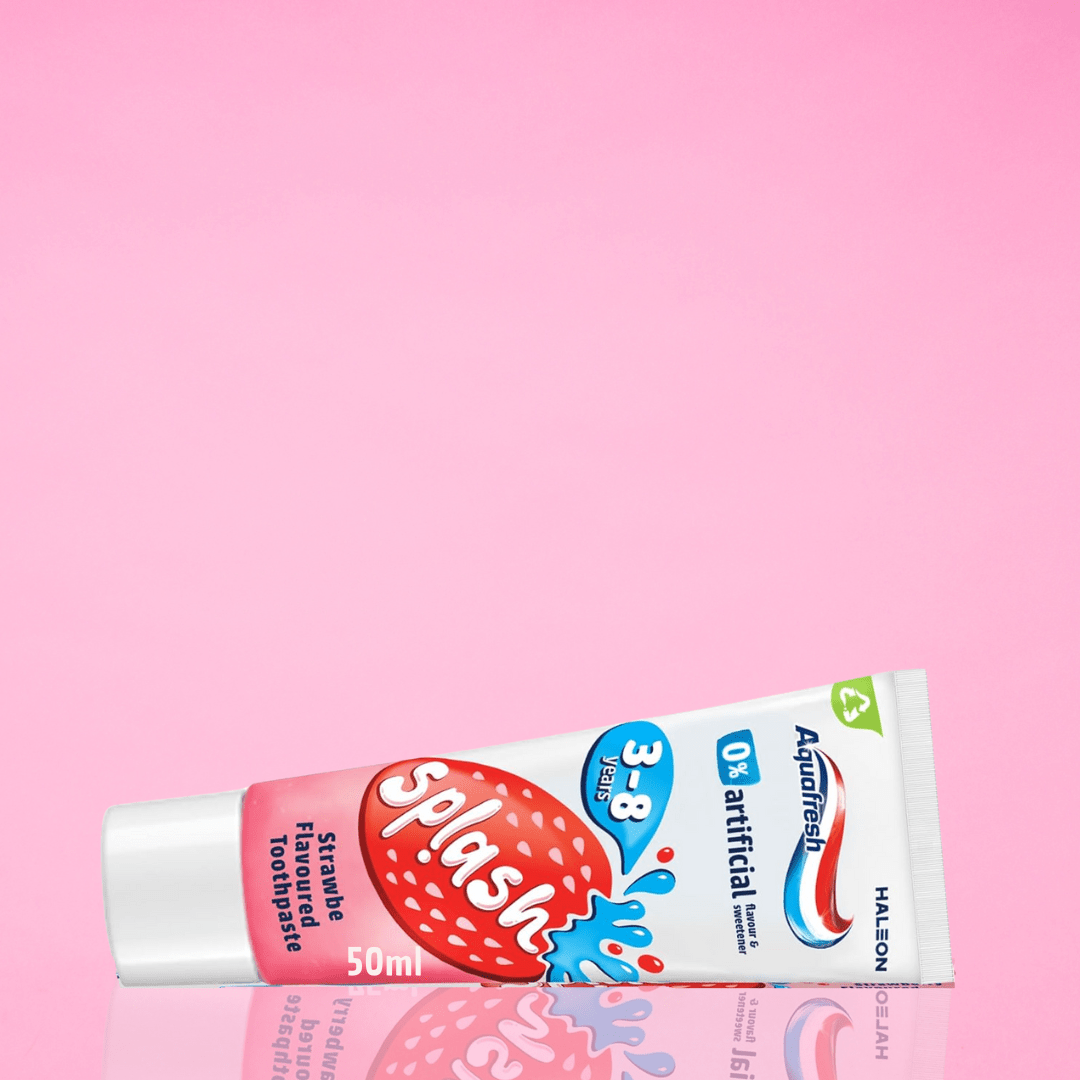 Look Alyfe Aquafresh Splash Strawberry Flsvoured Toothpaste - 50ml