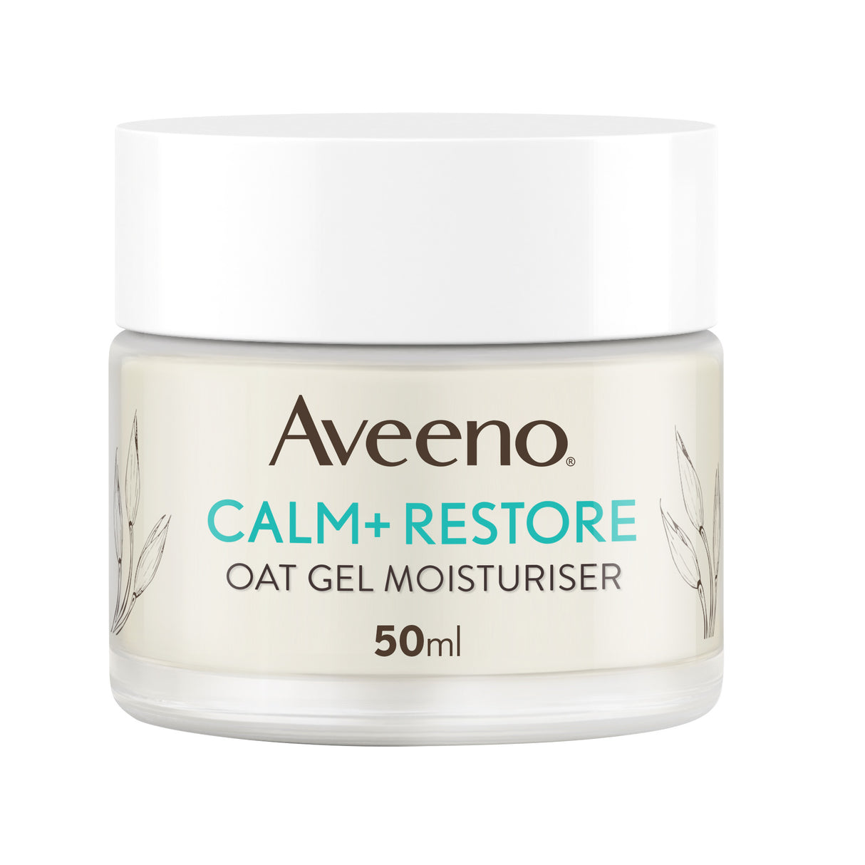 Look Alyfe Aveeno Face Calm + Restore Oat Gel Moisturizer - 50ml