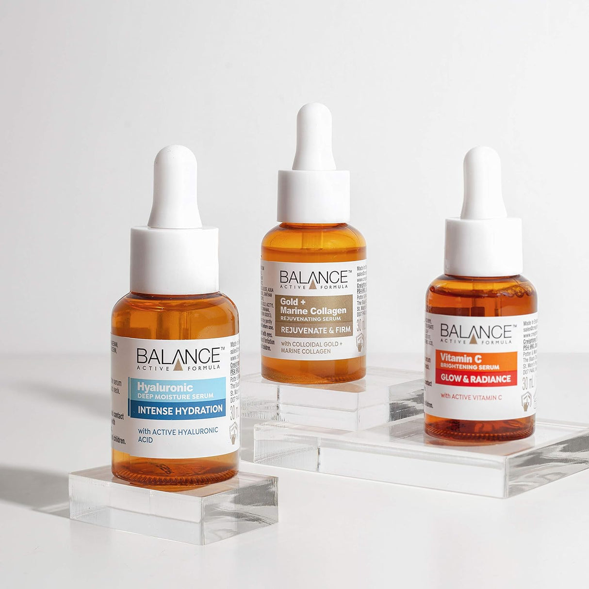 Look Alyfe Balance Active Formula The Mighty Three Serum Set