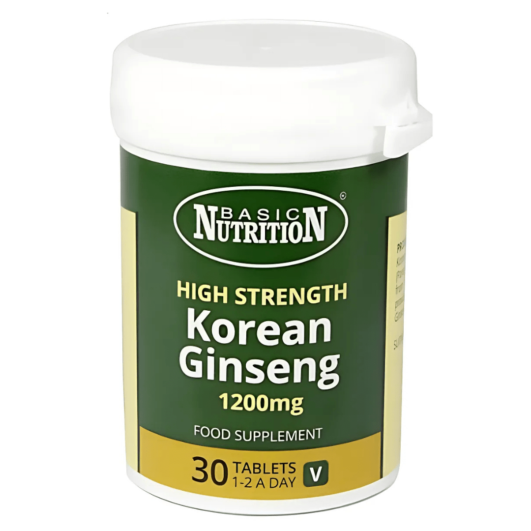 Look Alyfe Basic Nutrition 1200mg Korean Ginseng Food Supplement - 30 Tablets