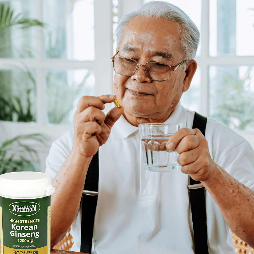 Look Alyfe Basic Nutrition 1200mg Korean Ginseng Food Supplement - 30 Tablets