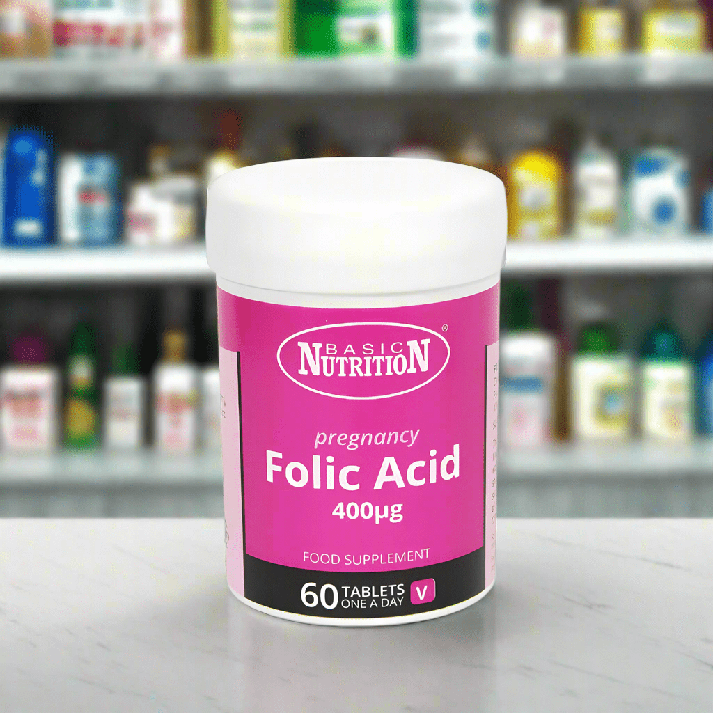 Look Alyfe Basic Nutrition 400Mcg Pregnancy Folic Acid - 60 Tablets