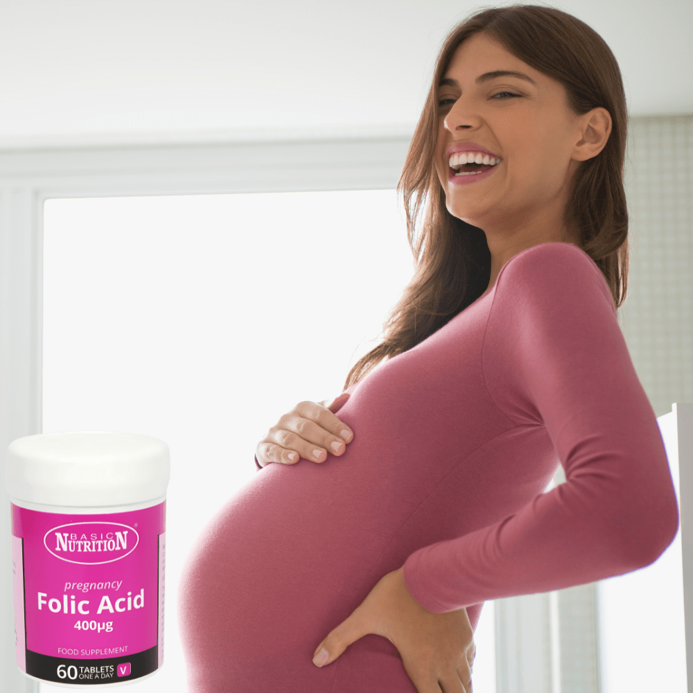 Look Alyfe Basic Nutrition 400Mcg Pregnancy Folic Acid - 60 Tablets