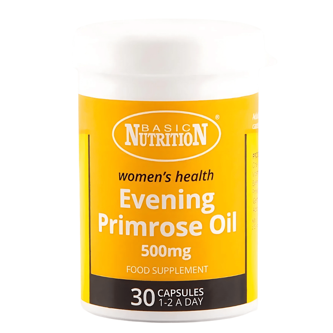 Look Alyfe Basic Nutrition 500mg Evening Primrose Oil Food Supplement - 30 Tablets