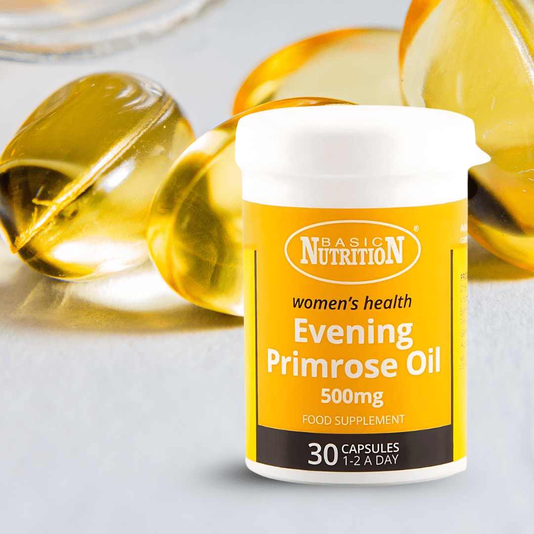 Look Alyfe Basic Nutrition 500mg Evening Primrose Oil Food Supplement - 30 Tablets