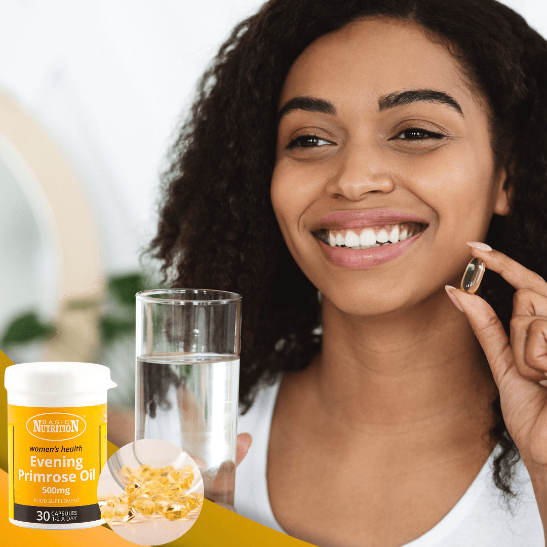 Look Alyfe Basic Nutrition 500mg Evening Primrose Oil Food Supplement - 30 Tablets