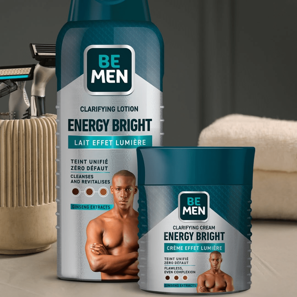 Look Alyfe Be Men Clarifying Lotion Energy Bright Body Lotion - 450ml