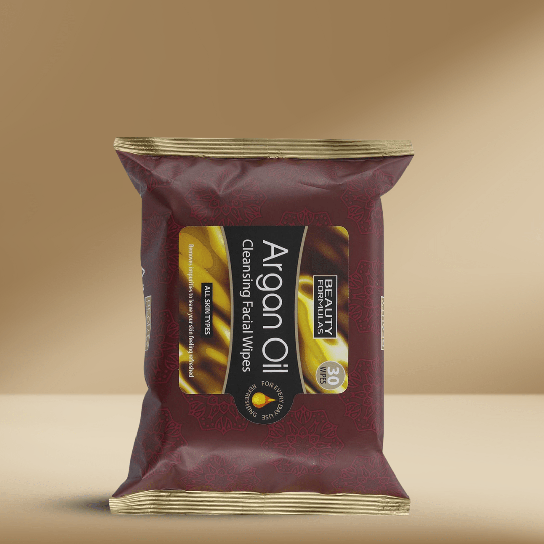 Look Alyfe Beauty Formulas Argan Oil Cleansing Facial Wipes - 30 Pieces