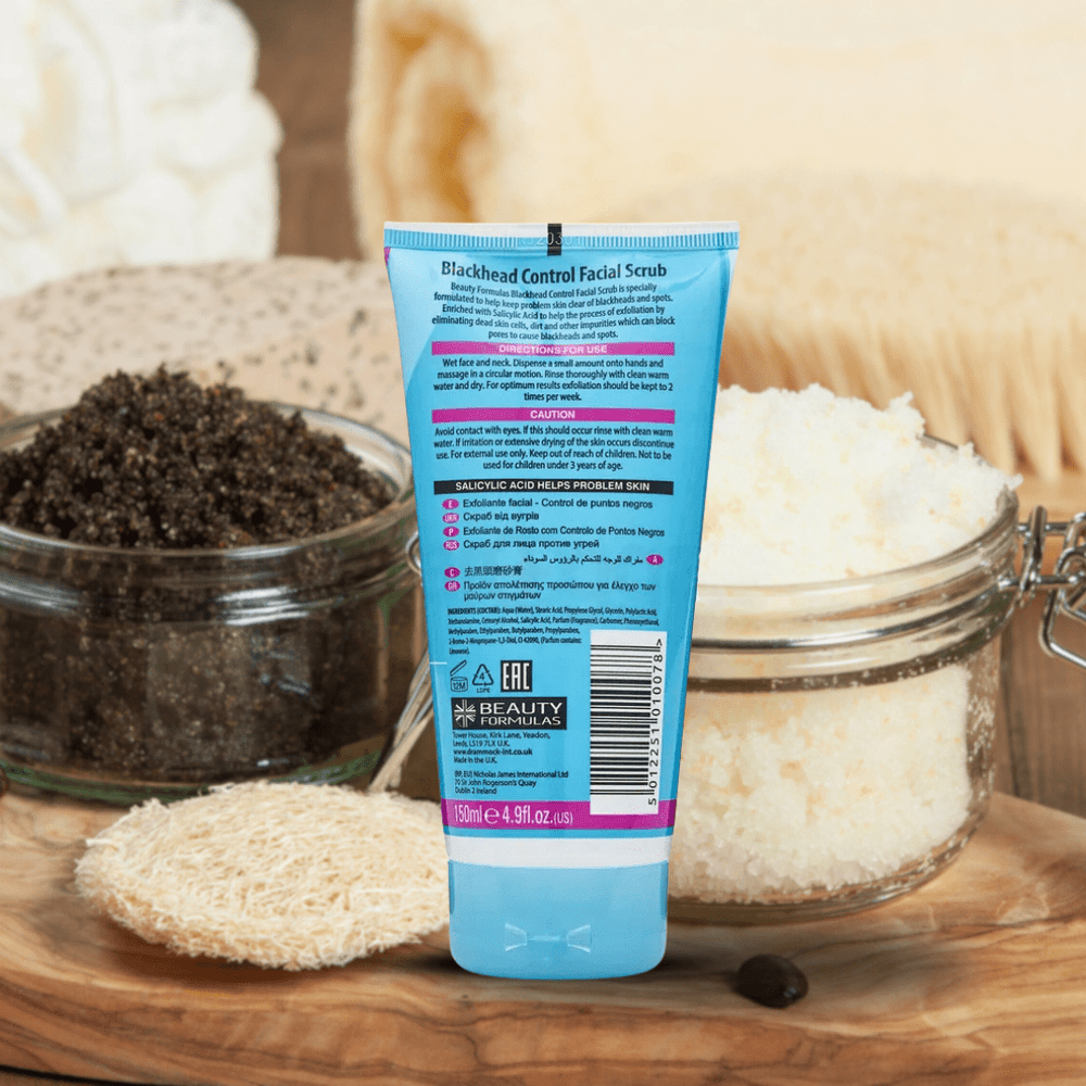 Look Alyfe Beauty Formulas Blackhead Control Facial Scrub with Salicylic Acid - 150ml