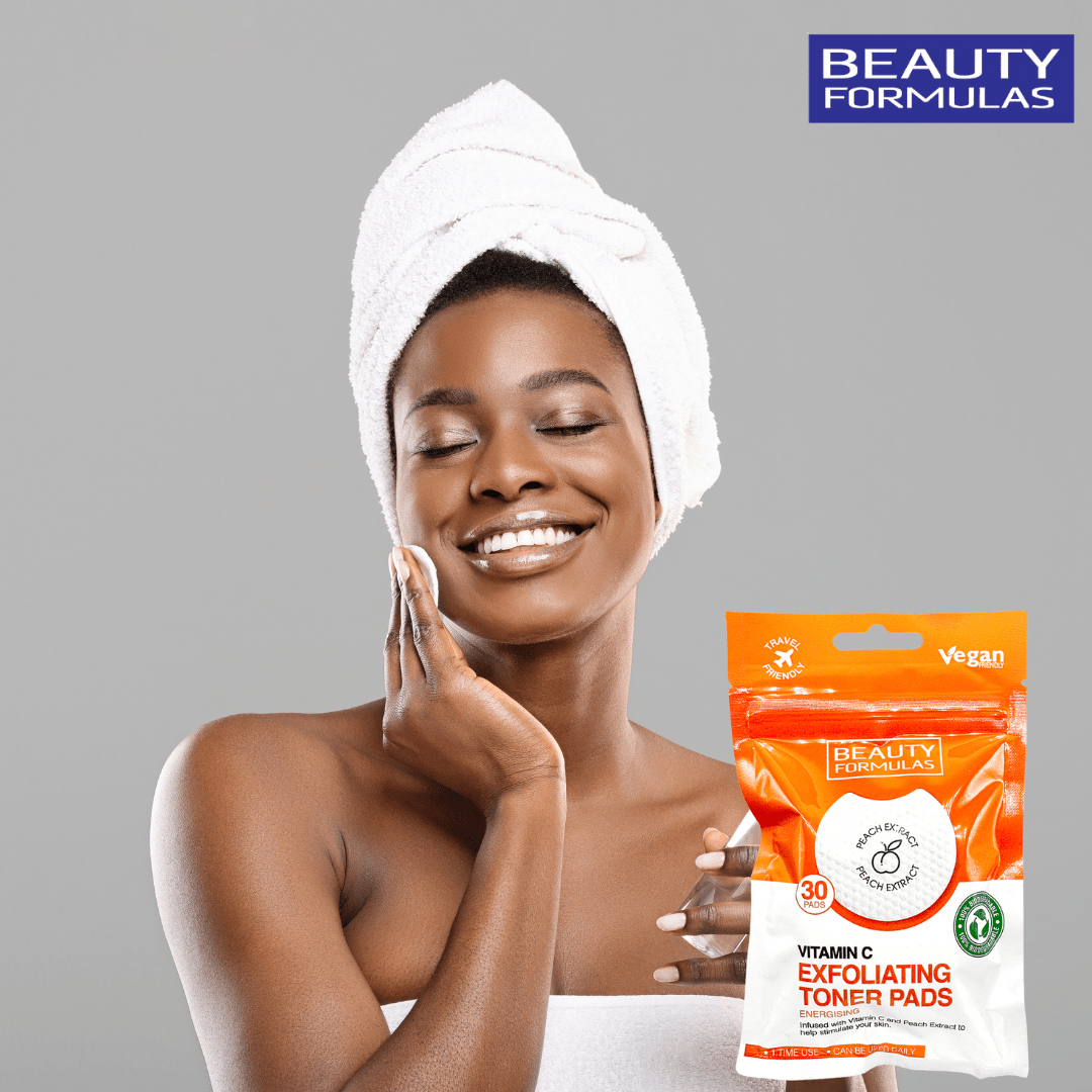 Look Alyfe Beauty Formulas Energising Vitamin C Exfoliating Toner Pads - 30 Pieces