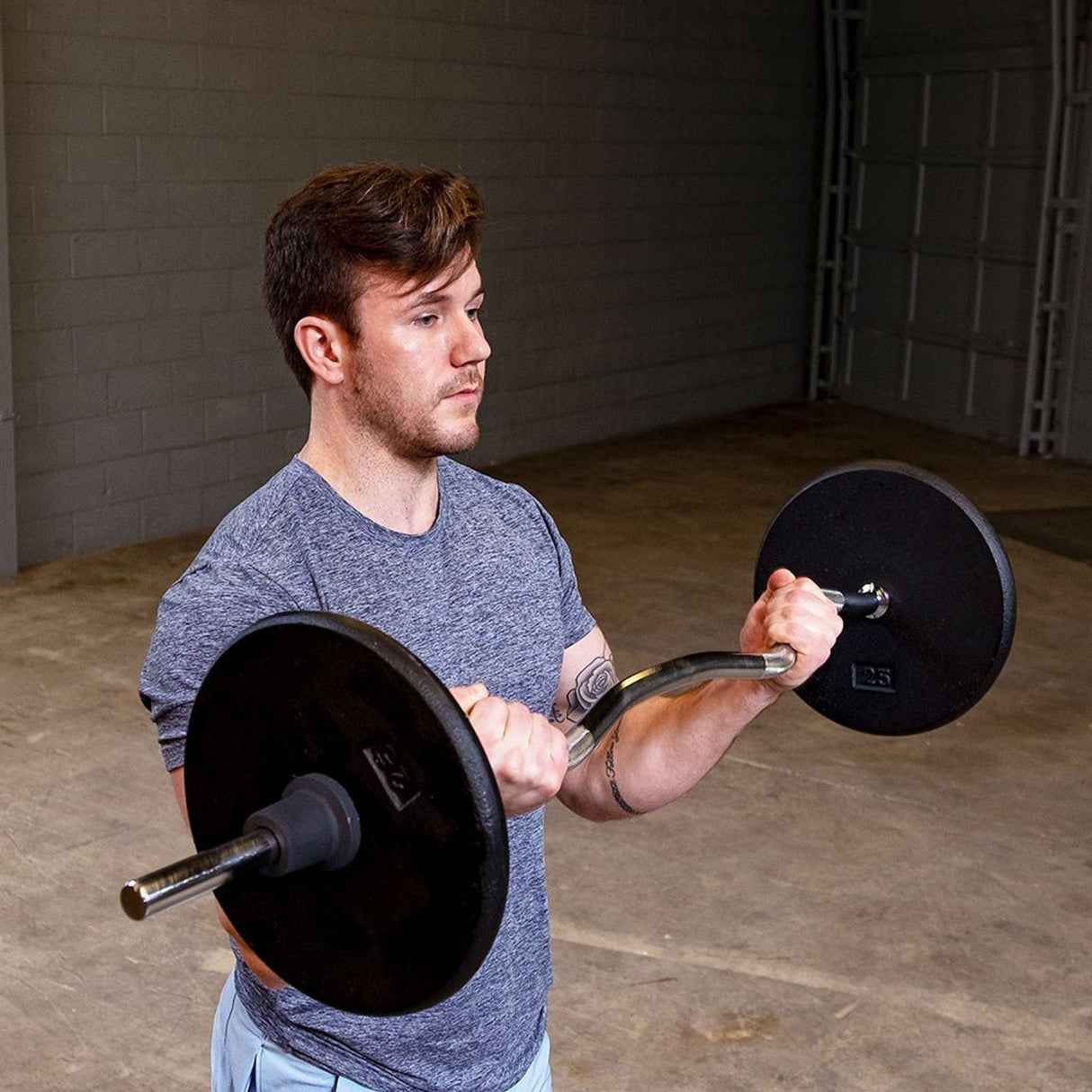 Look Alyfe Body Solid Black Standard Rubber Plates - SRP