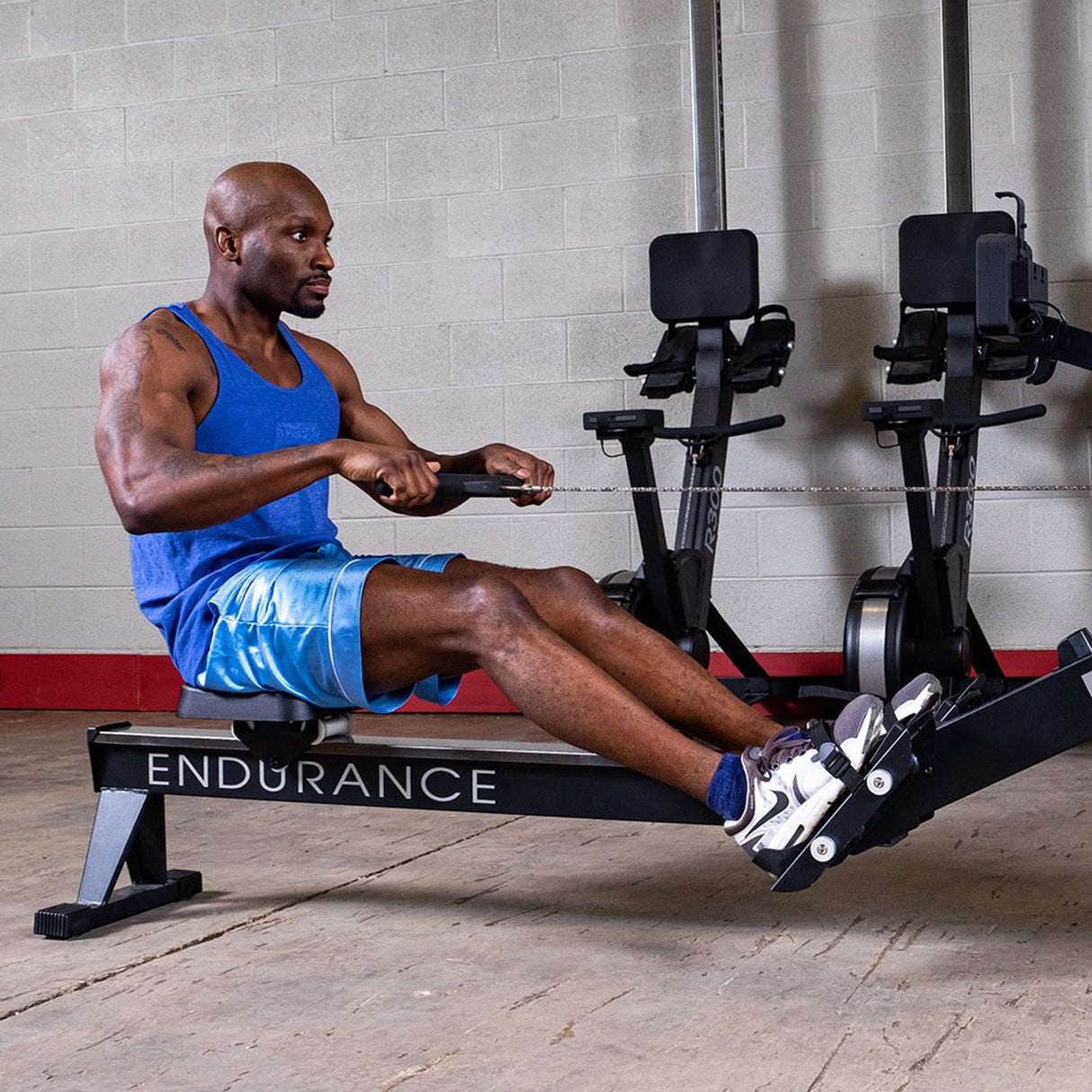 Look Alyfe Body Solid Endurance Indoors Air Rower - R300