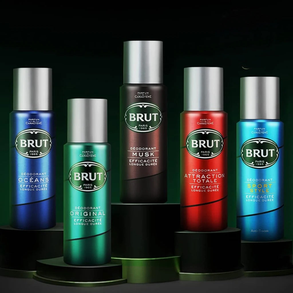 Look Alyfe Brut Oceans Deodorant Body Spray for Men - 200ml