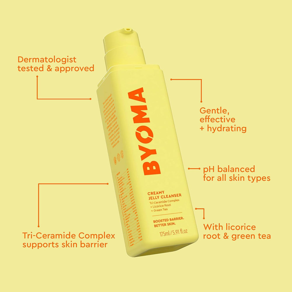 Look Alyfe Byoma Creamy Jelly Facial Cleanser - 175ml