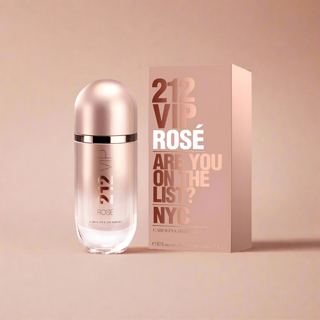 Look Alyfe Carolina Herrera 212 Vip Rose Eau De Parfum - 80ml