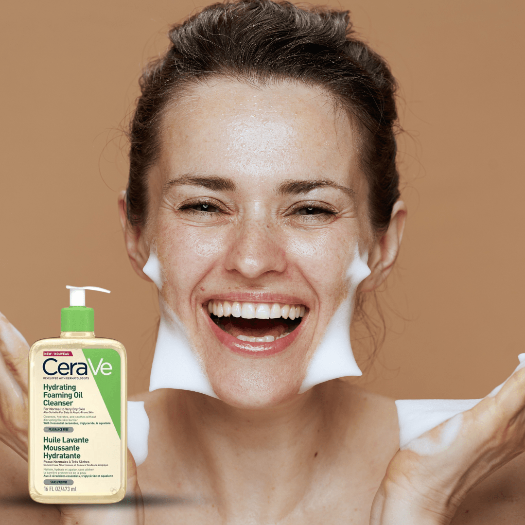 Look Alyfe CeraVe Fragrance Free Hydrating Foaming Oil Cleanser - 473ml