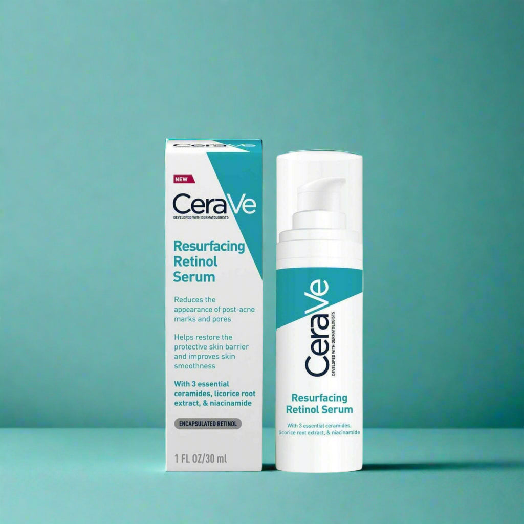 Look Alyfe CeraVe Resurfacing Retinol Serum with Ceramides and Niacinamide for Blemish-Prone Skin - 30ml