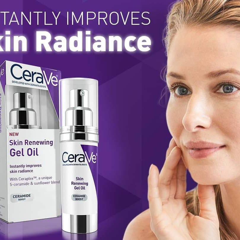 Look Alyfe CeraVe Skin Renewing Gel Oil with CeraPlex & Hyaluronic Acid - 29ml