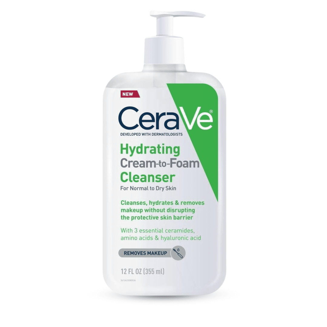 Look Alyfe Cerave Hydrating Cream to Foam Cleanser - 355ml