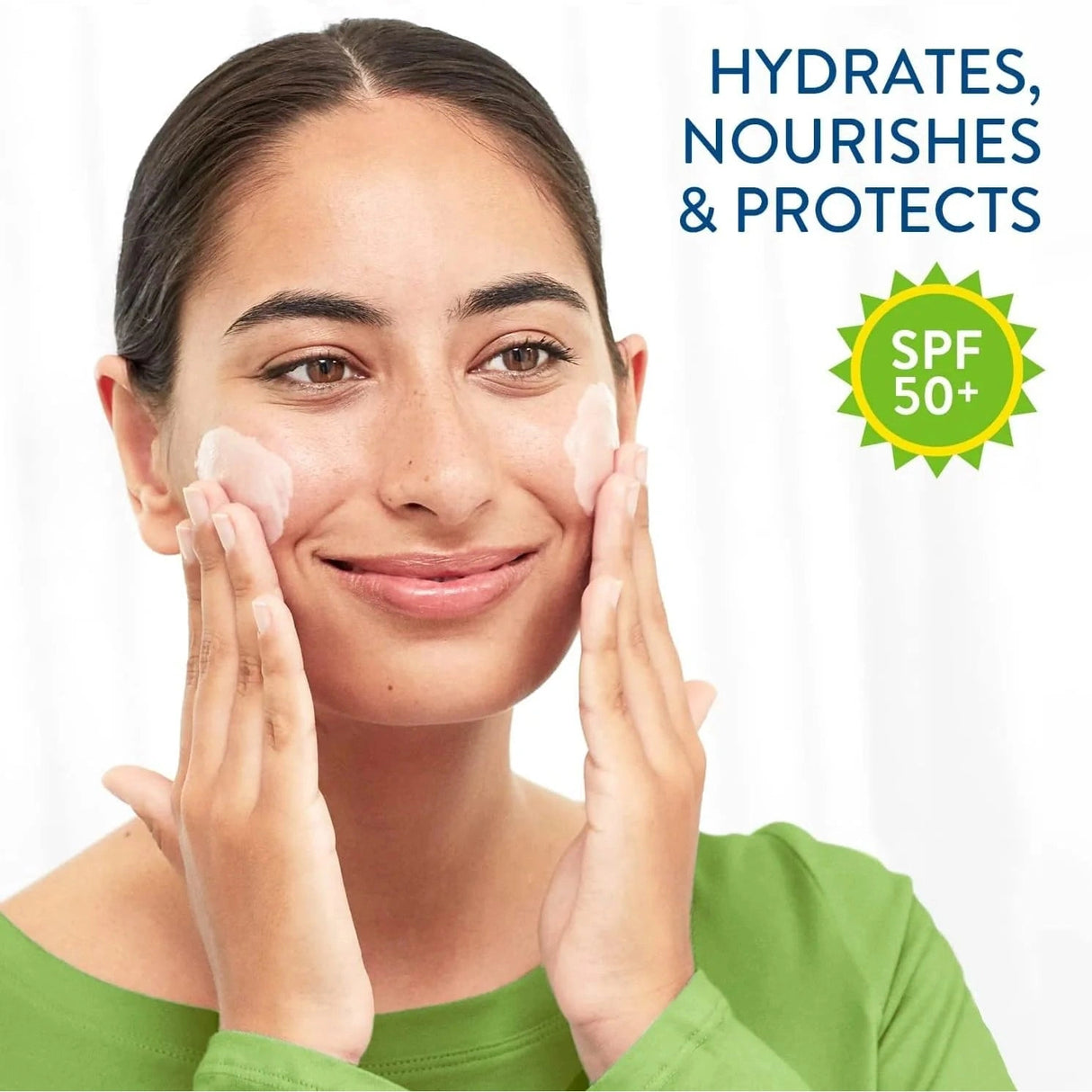 Look Alyfe Cetaphil Daily Defence Face Moisturizer with Sunscreen SPF 50+ - 50g