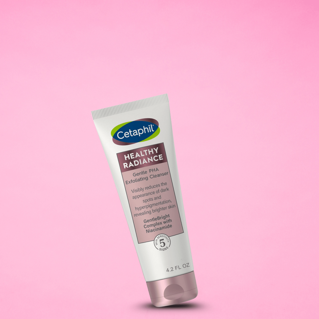 Look Alyfe Cetaphil Healthy Radiance Gentle PHA Exfoliating Cleanser - 124ml