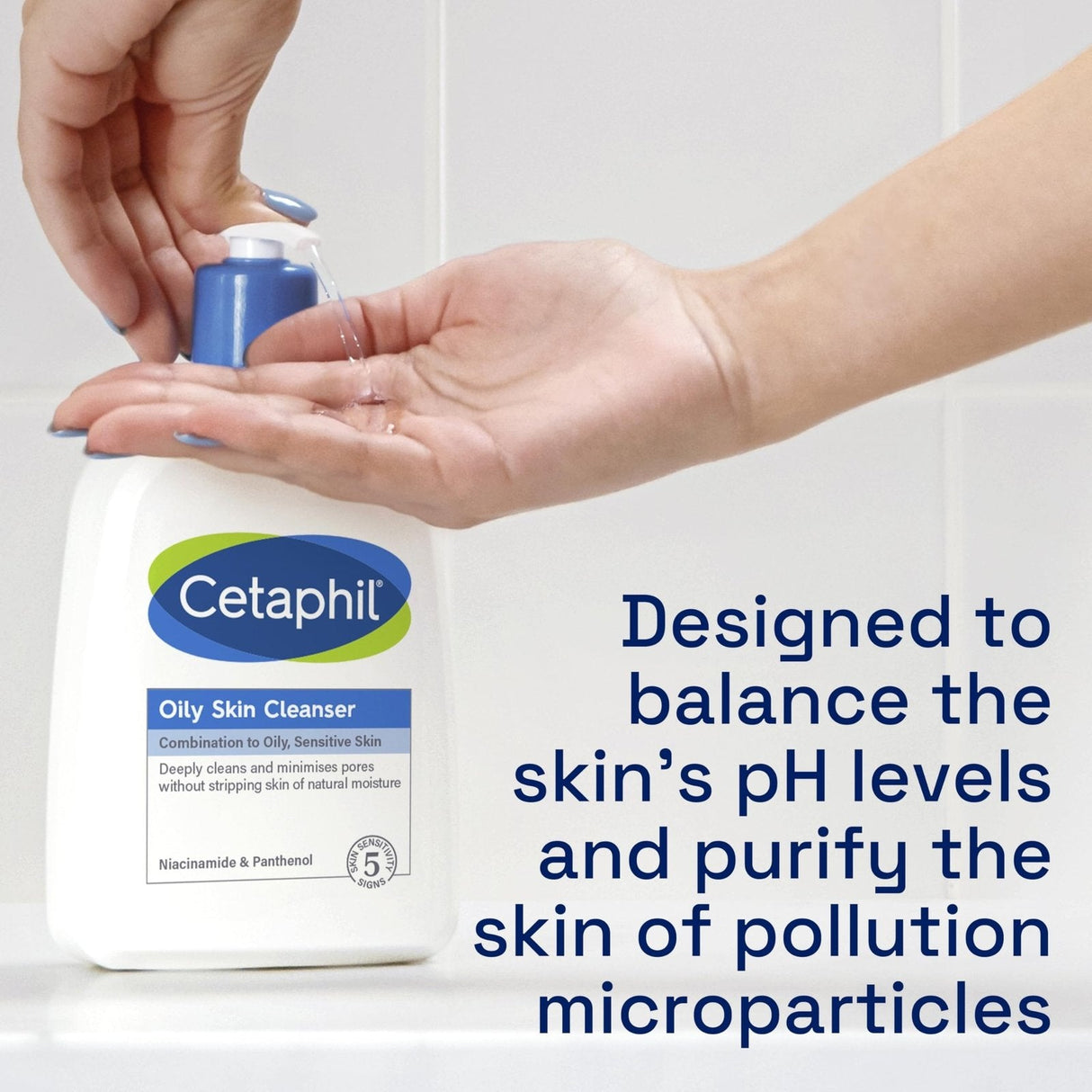 Look Alyfe Cetaphil Oily Skin Cleanser For Oily Or Combination Skin - 236 ml