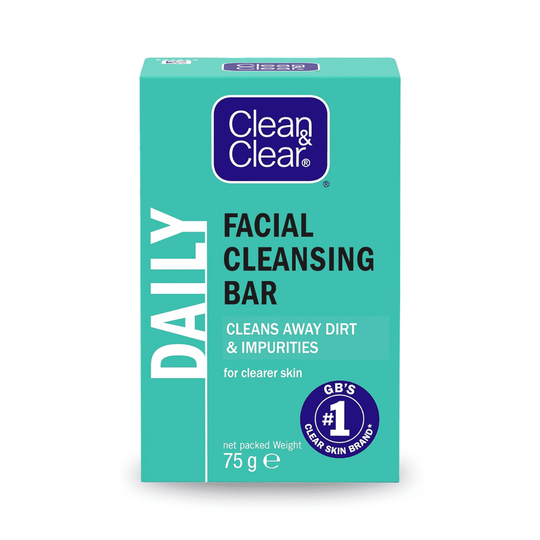 Look Alyfe Clean And Clear Facial Cleansing Bar Soap - 75g