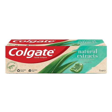 Look Alyfe Colgate Naturals Aloe and Green Tea Gum Care Toothpaste - 75ml