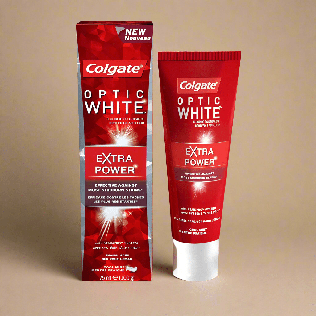 Look Alyfe Colgate Optic White Extra Power Whitening Toothpaste - 75ml | BF