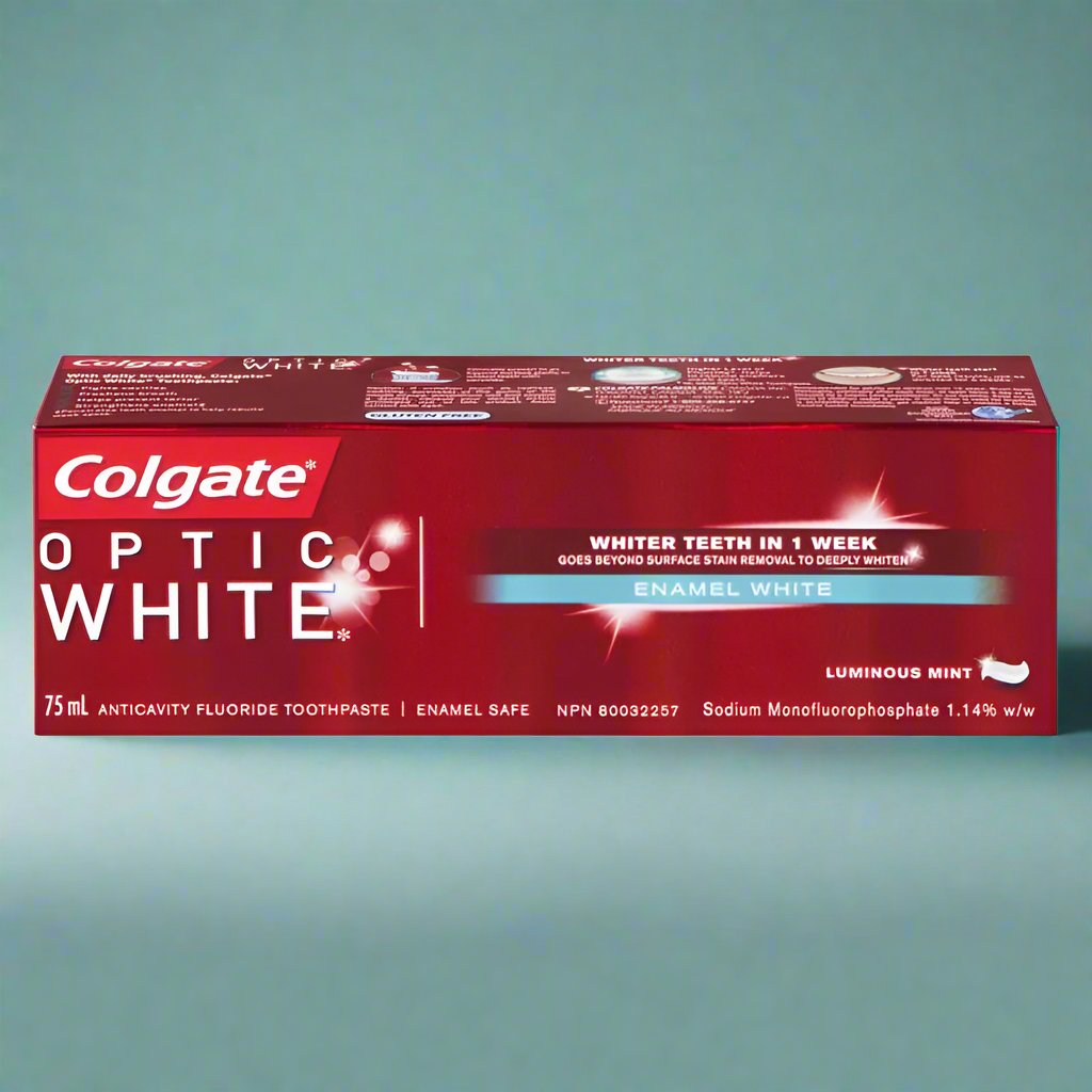 Look Alyfe Colgate Optic White Extra Power Whitening Toothpaste - 75ml | BF