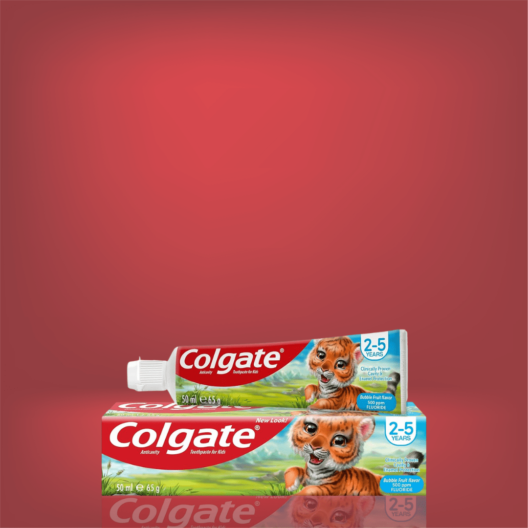 Look Alyfe Colgate Toothpaste For Kids 2-5 Years - 50ml