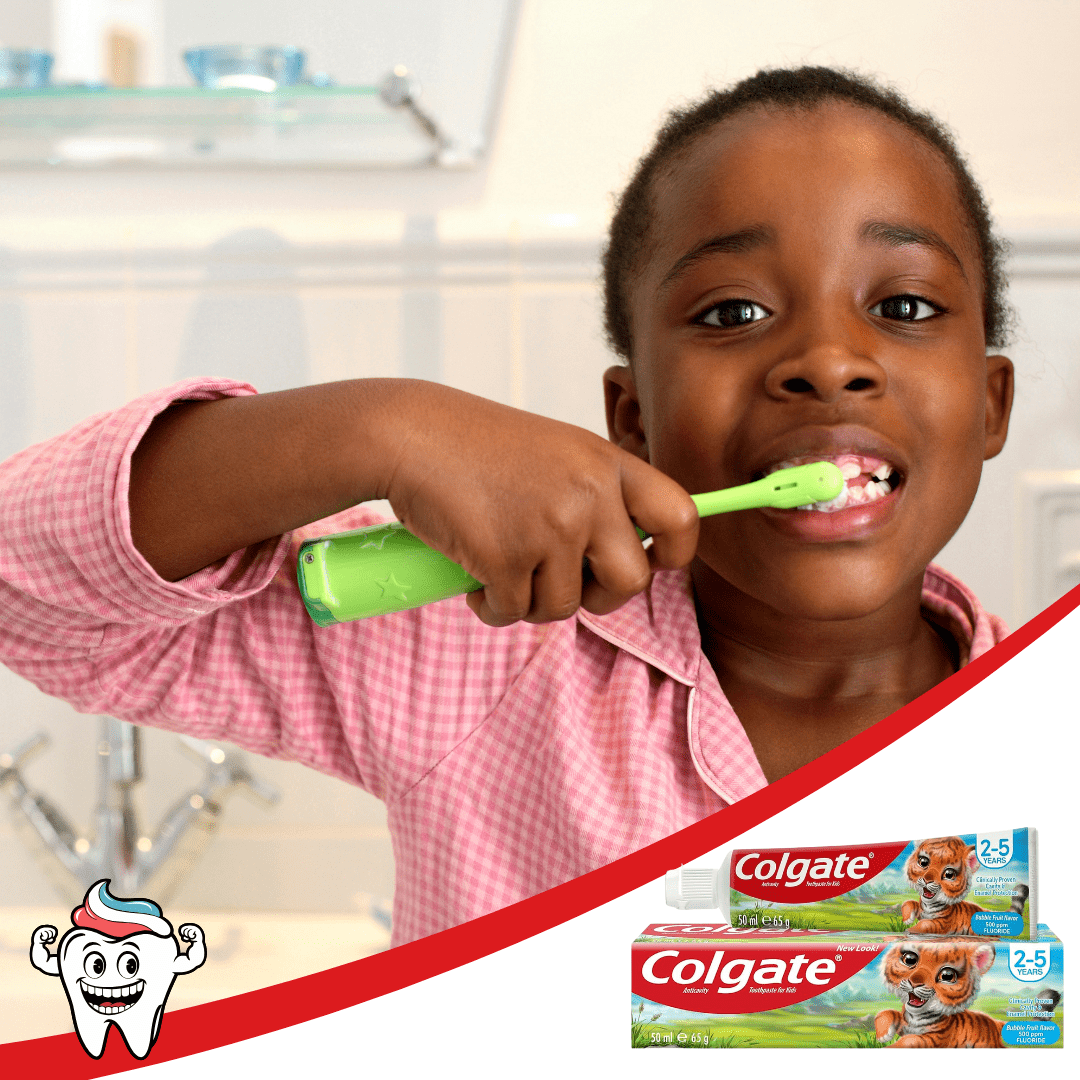 Look Alyfe Colgate Toothpaste For Kids 2-5 Years - 50ml