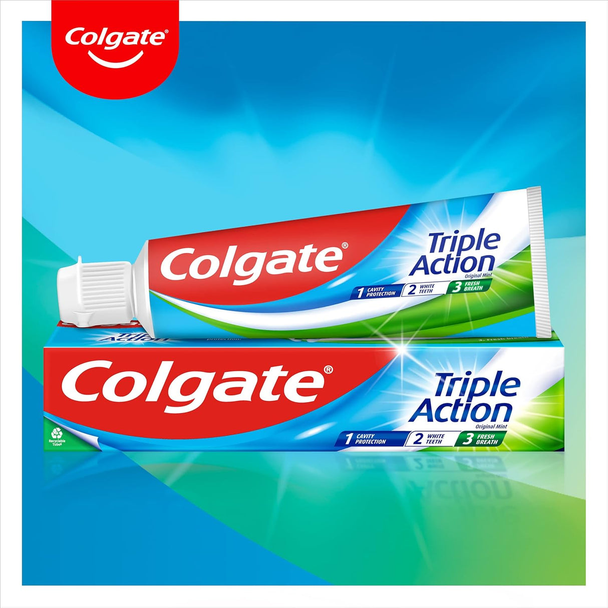 Look Alyfe Colgate Triple Action Toothpaste - 100ml