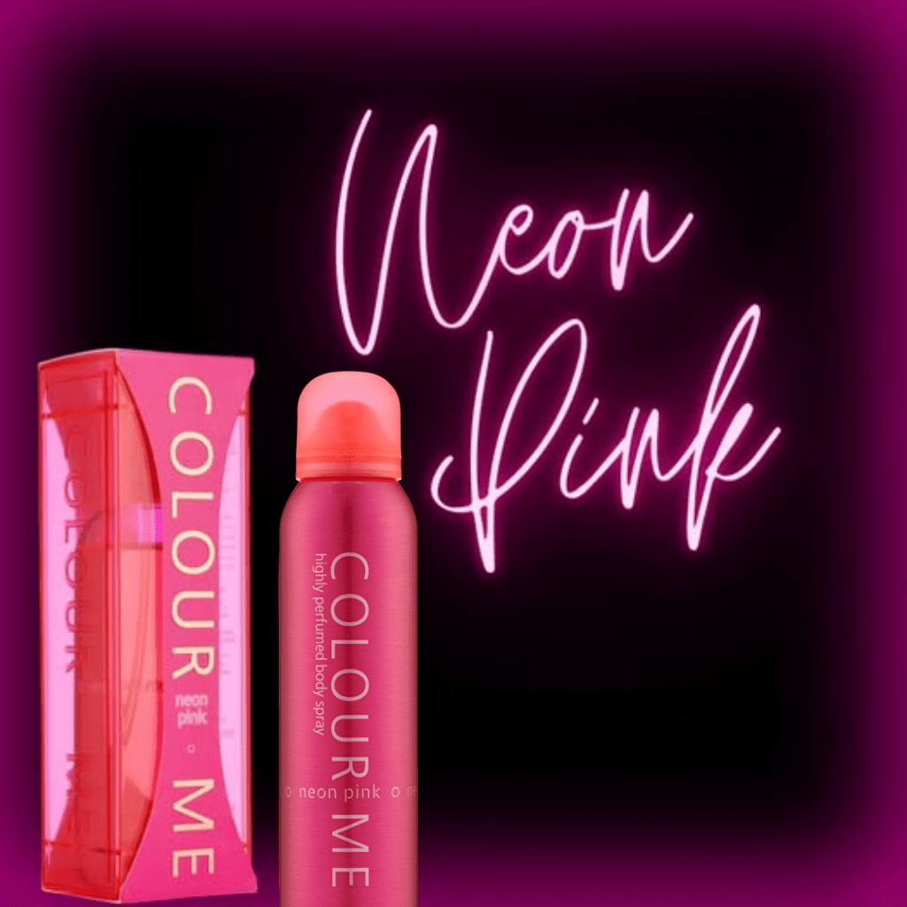 Look Alyfe Colour Me Neon Pink Deodorant Body Spray - 150ml