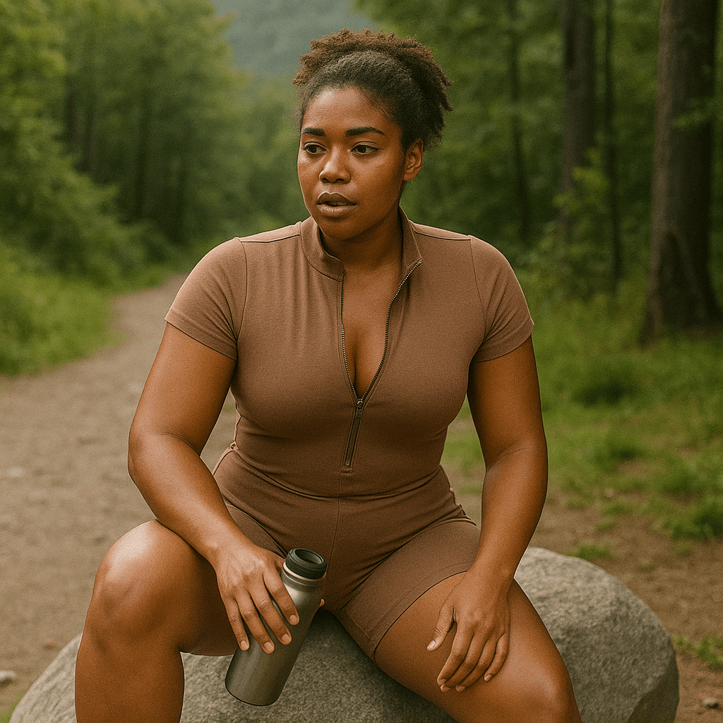 Look Alyfe ContourFlex Sculpt Seamless Half-Zip Short-Sleeve MiniFlex Romper