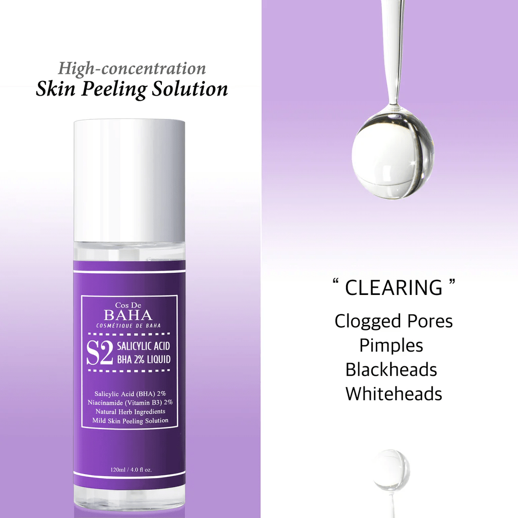 Look Alyfe Cos De Baha Salicylic Acid 2% BHA Exfoliant Liquid - 120ml