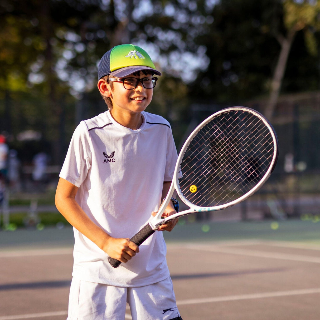 Look Alyfe Cosco Multicolor Junior Strung Tennis Racquet - Drive-21