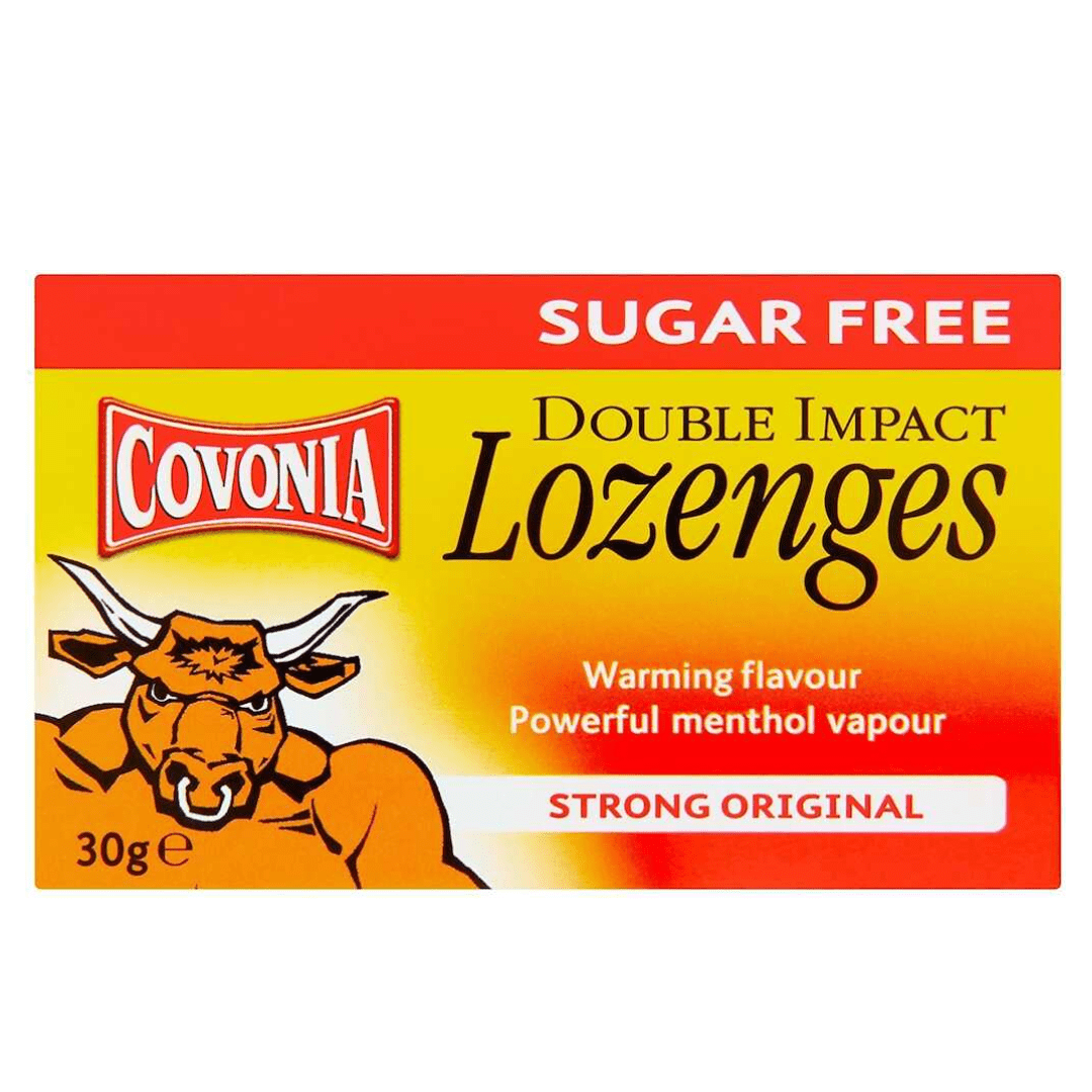 Look Alyfe Covonia Double Impact Lozenges Cough Drops - 30g